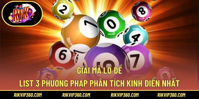 giải mã lô đề